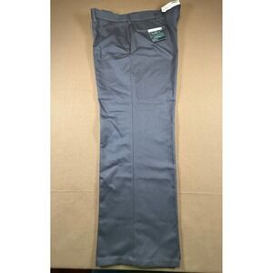 Haggar H26 Classic Fit Premium Khaki Pants Men's 44x30 New No Iron Gray Dusk